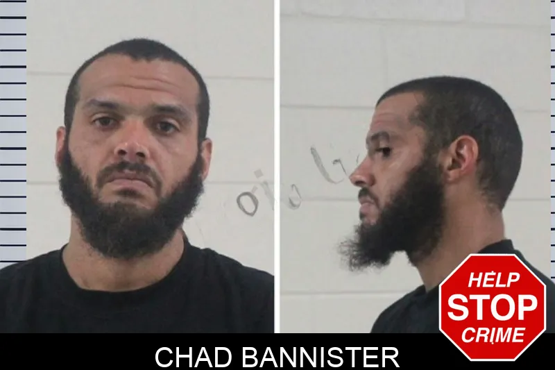Chad Bannister mugshot