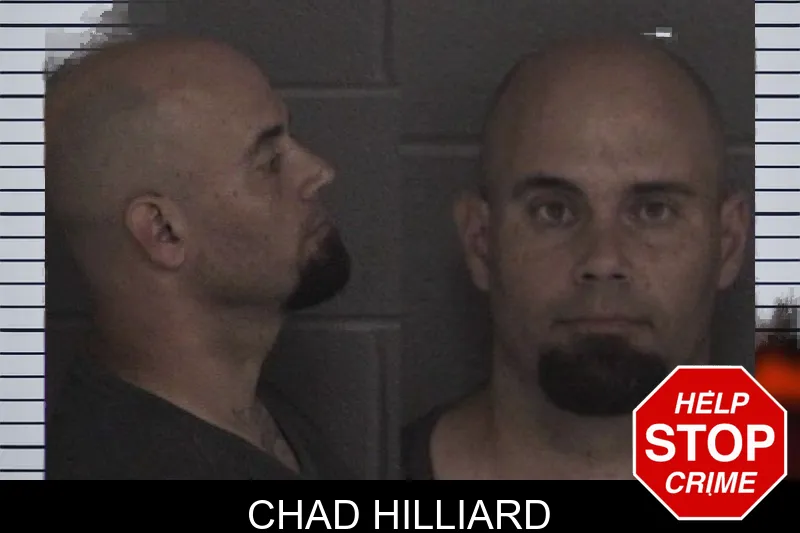 Chad Hilliard mugshot