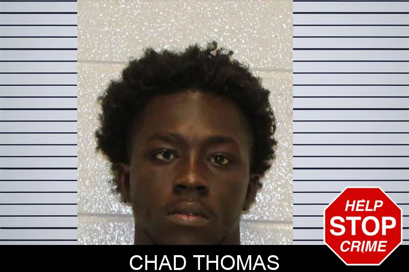 Chad Thomas mugshot