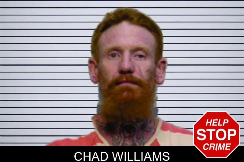 Chad Williams mugshot