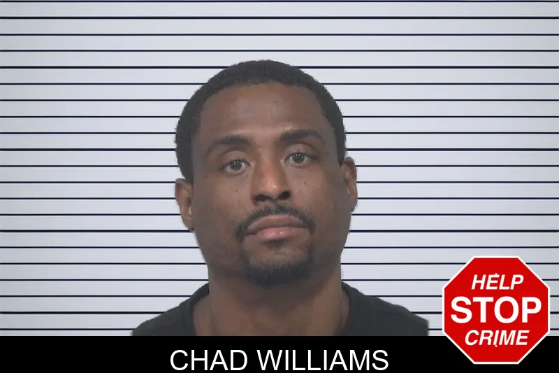 Chad Williams mugshot