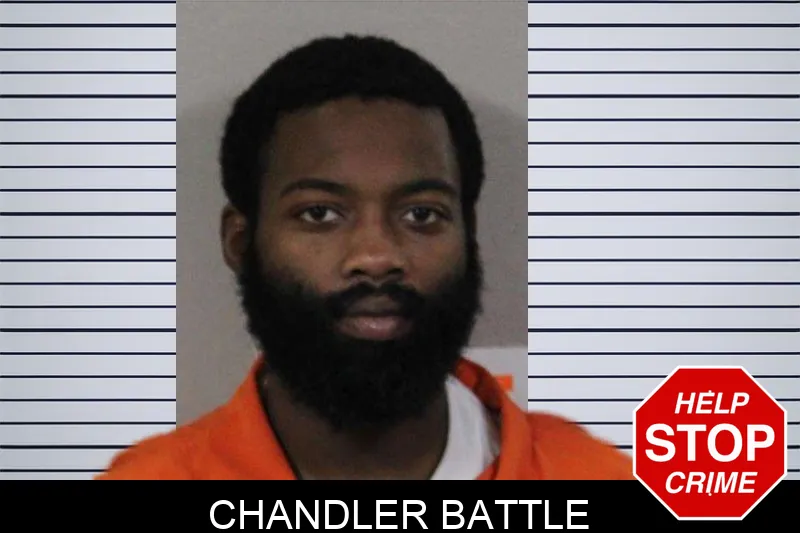 Chandler Battle mugshot