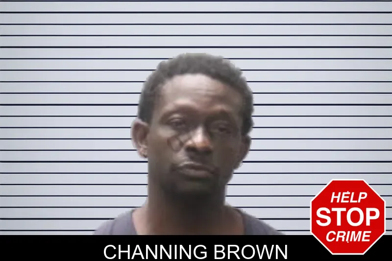 Channing Brown mugshot