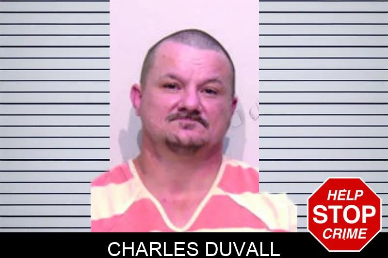 Charles Duvall mugshot