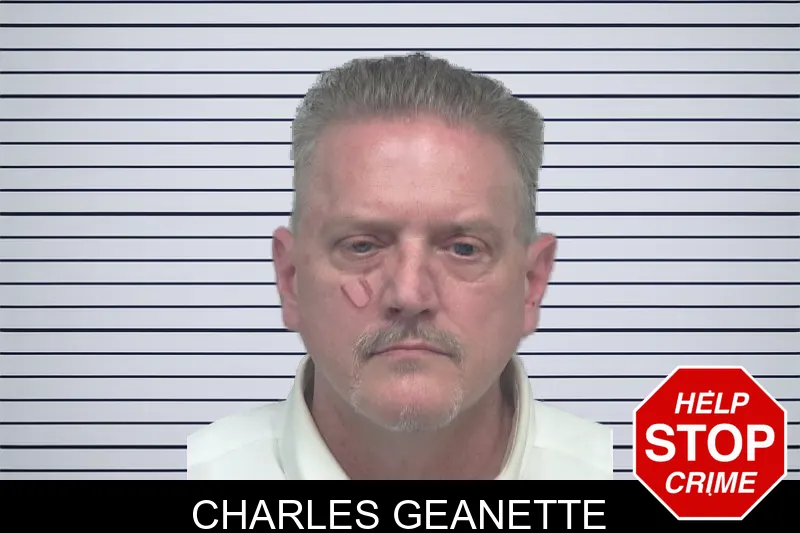 Charles Geanette mugshot