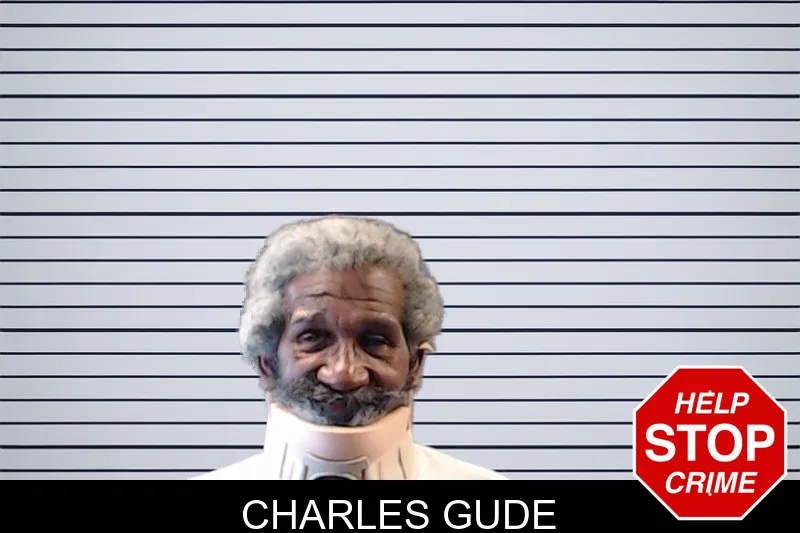 Charles Gude mugshot