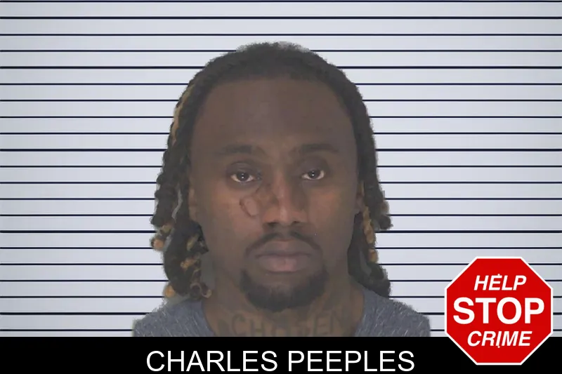 Charles Peeples mugshot