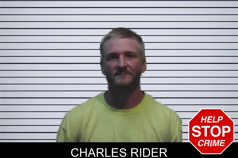 Charles Rider mugshot