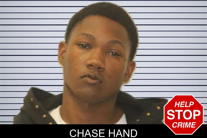 Chase Hand mugshot