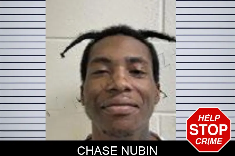 Chase Nubin mugshot