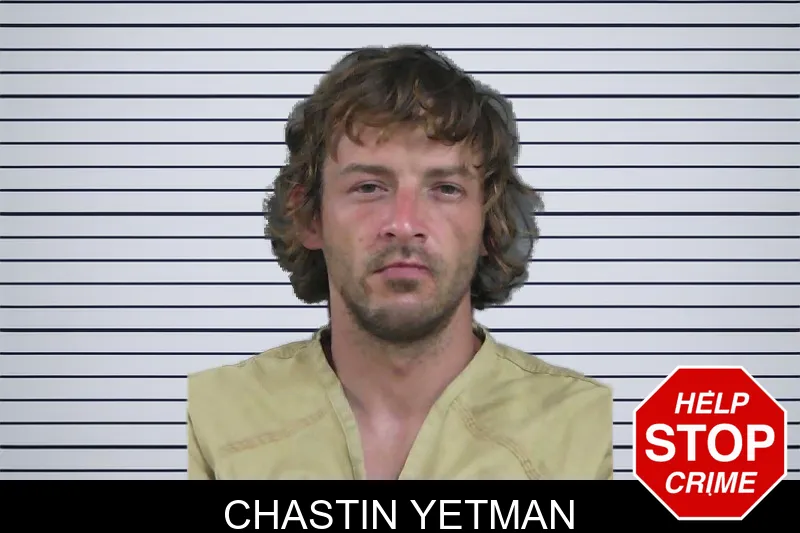 Chastin Yetman mugshot