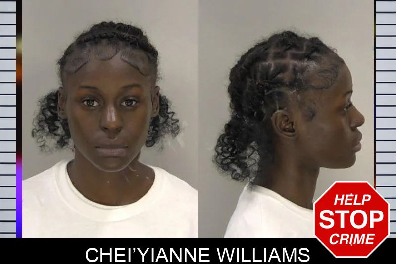 Chei’Yianne Williams mugshot