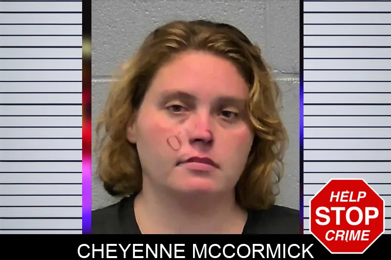 Cheyenne McCormick mugshot