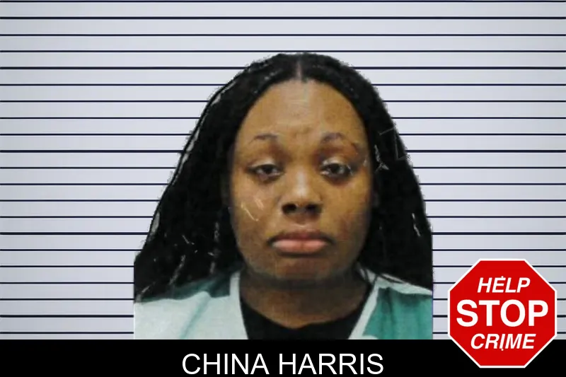 China Harris mugshot