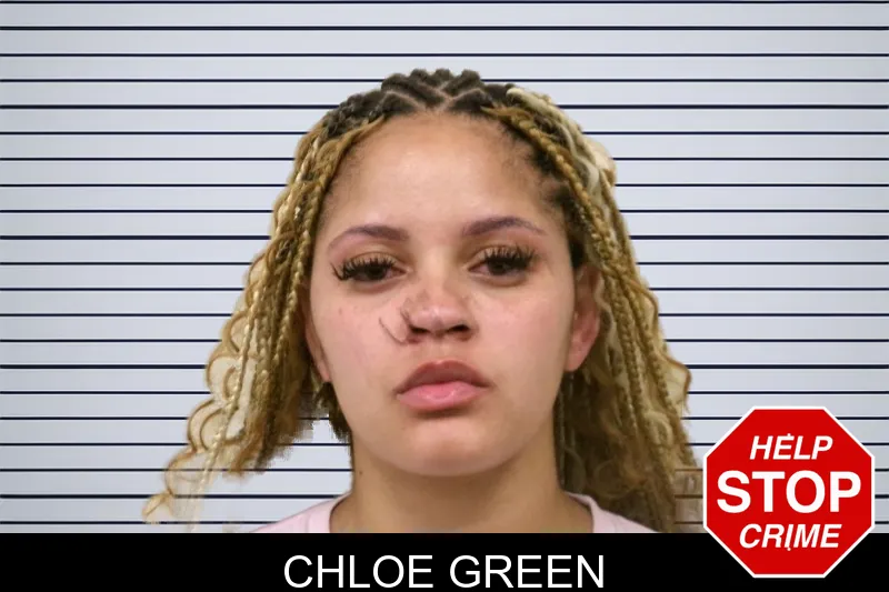 Chloe Green mugshot