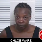 Chloe Ware mugshot