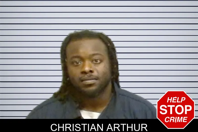 Christian Arthur mugshot
