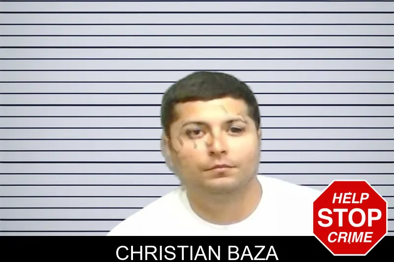 Christian Baza mugshot