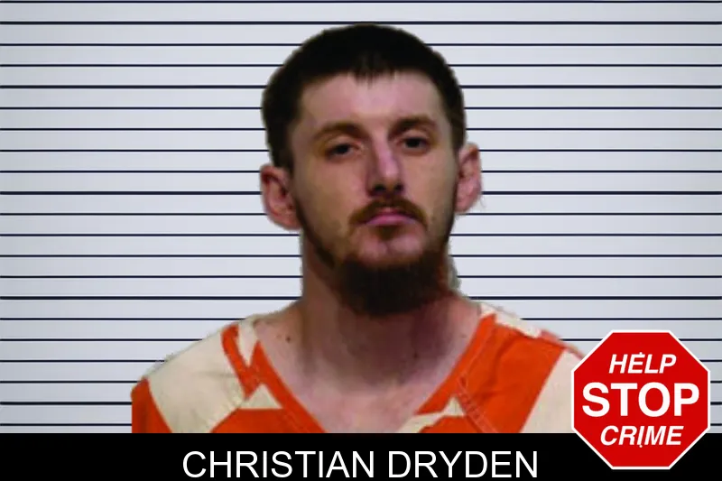 Christian Dryden mugshot