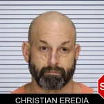 Christian Eredia mugshot
