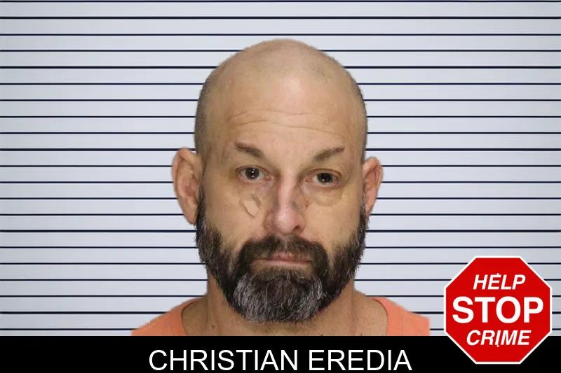 Christian Eredia mugshot