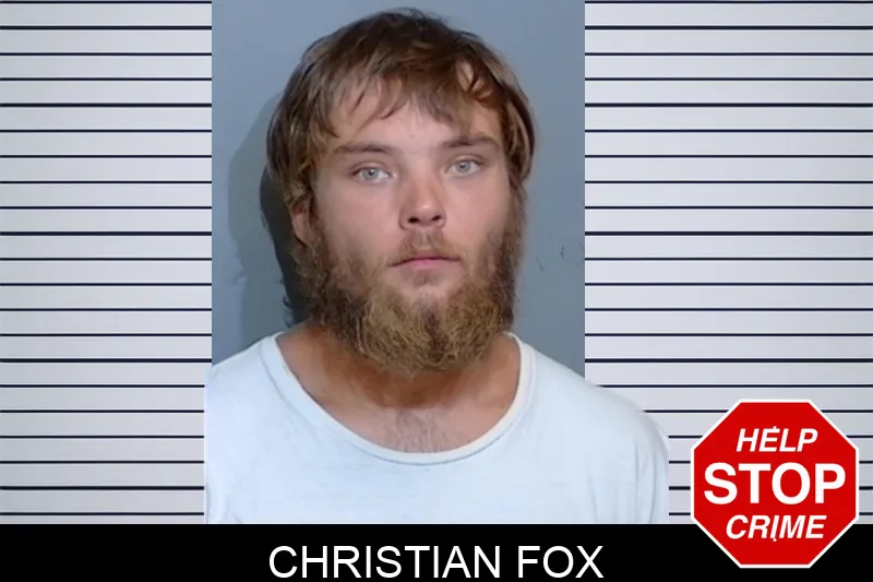 Christian Fox mugshot