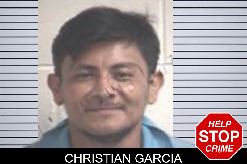 Christian Garcia mugshot