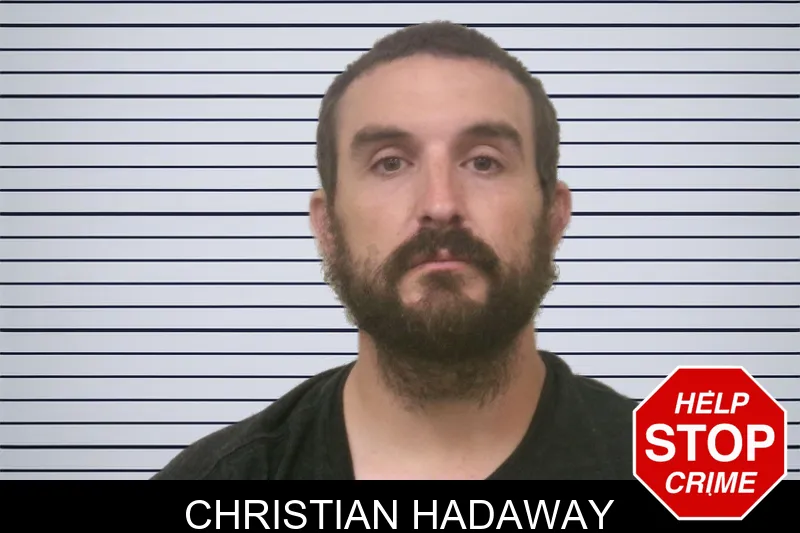 Christian Hadaway mugshot