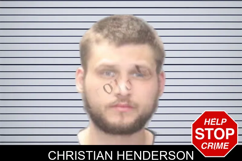 Christian Henderson mugshot