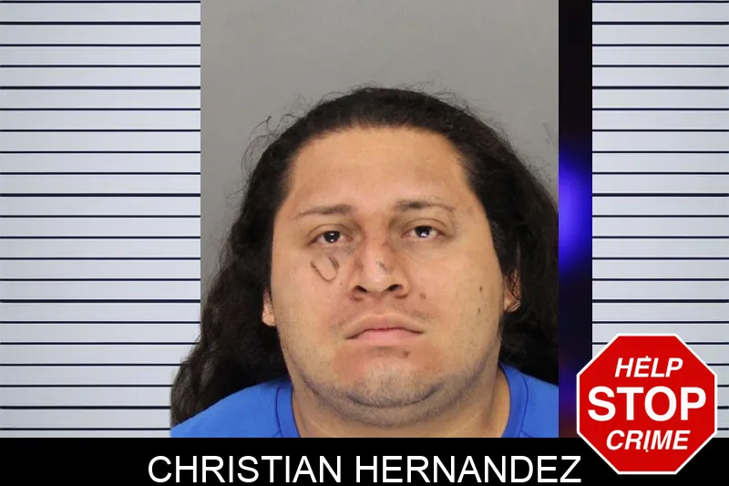 Christian Hernandez mugshot