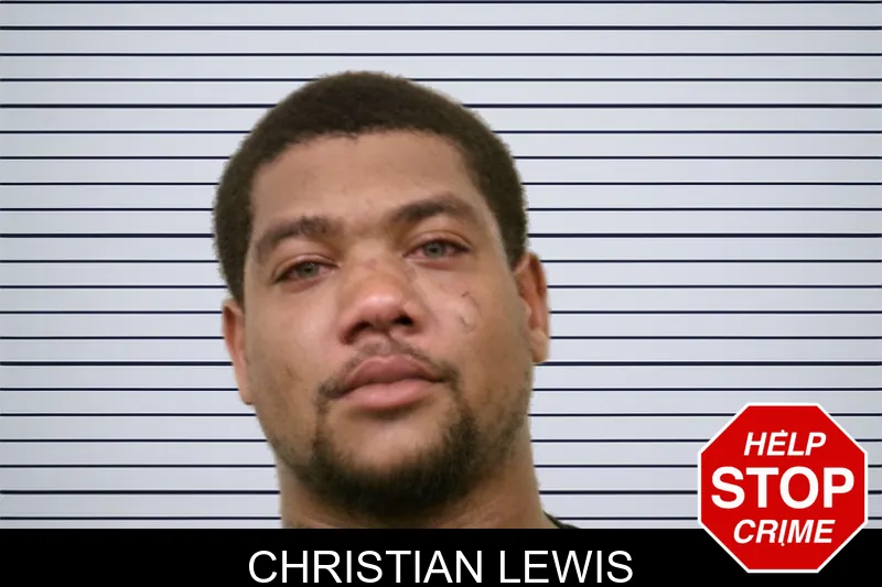 Christian Lewis mugshot