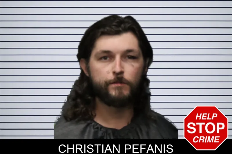 Christian Pefanis mugshot