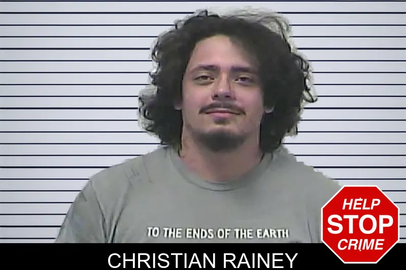 Christian Rainey mugshot