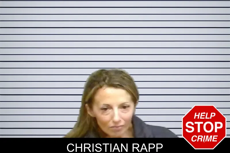Christian Rapp mugshot