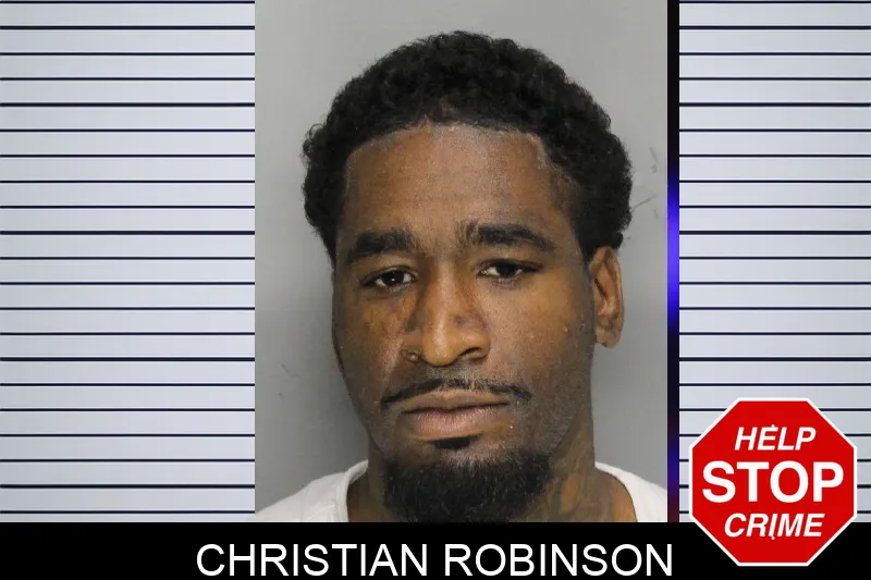 Christian Robinson mugshot