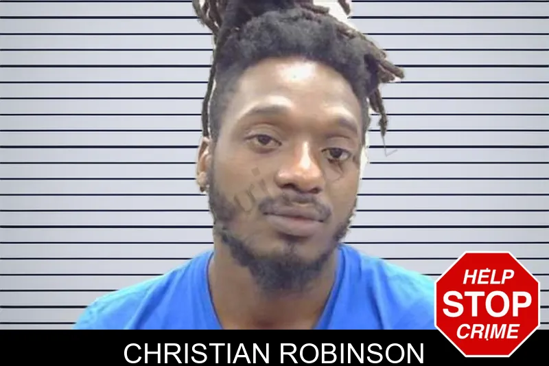 Christian Robinson mugshot