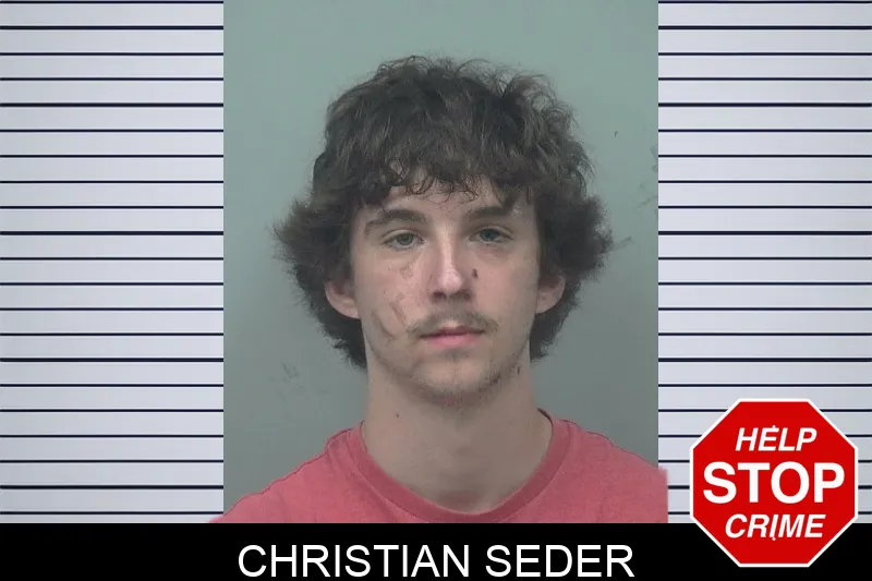 Christian Seder mugshot