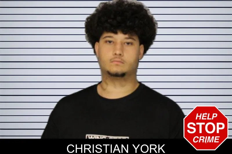 Christian York mugshot