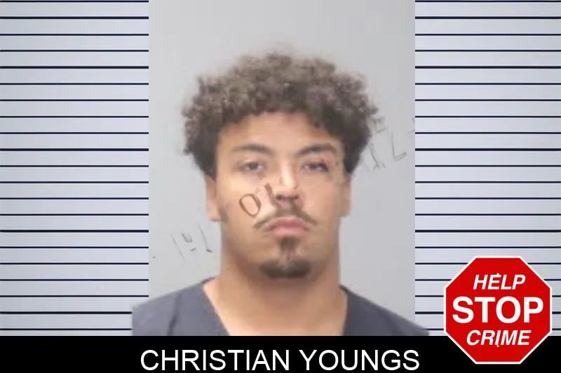 Christian Youngs mugshot