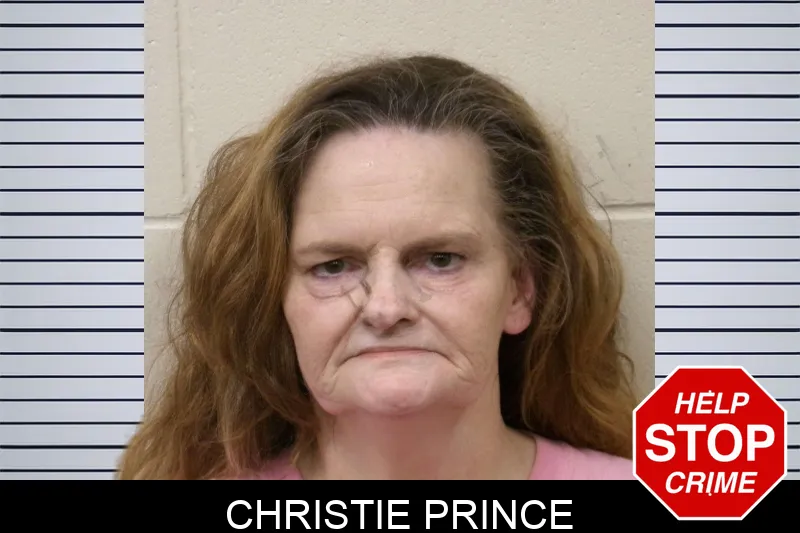 Christie Prince mugshot