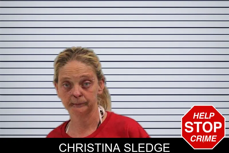 Christina Sledge mugshot