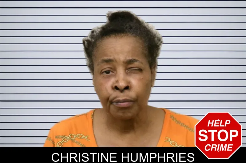 Christine Humphries mugshot