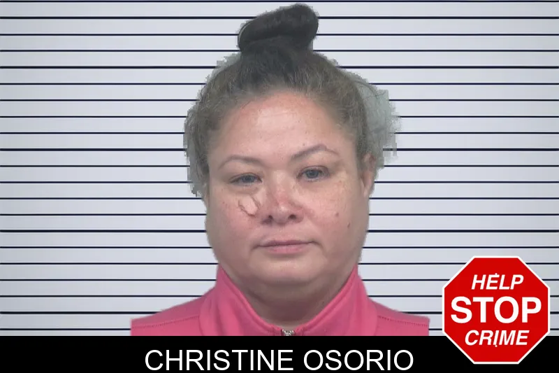 Christine Osorio mugshot