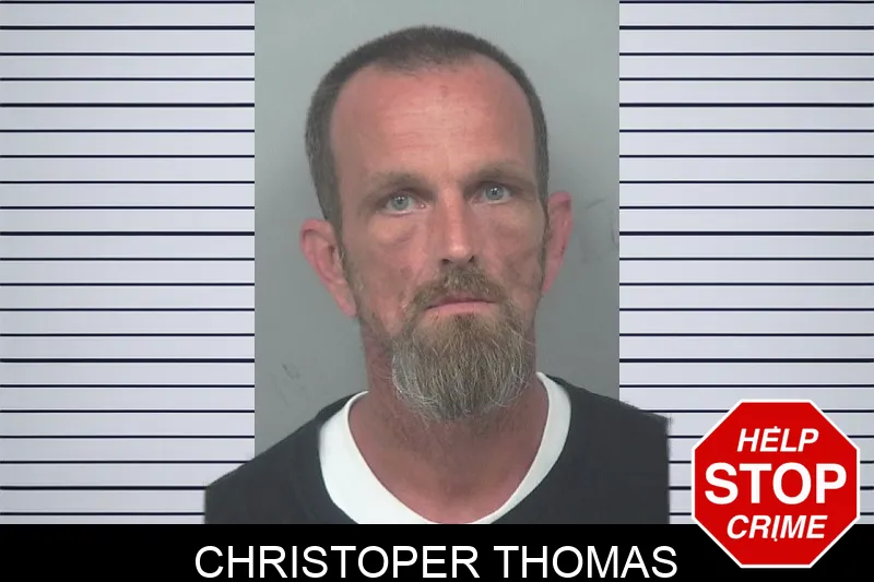 Christoper Thomas mugshot