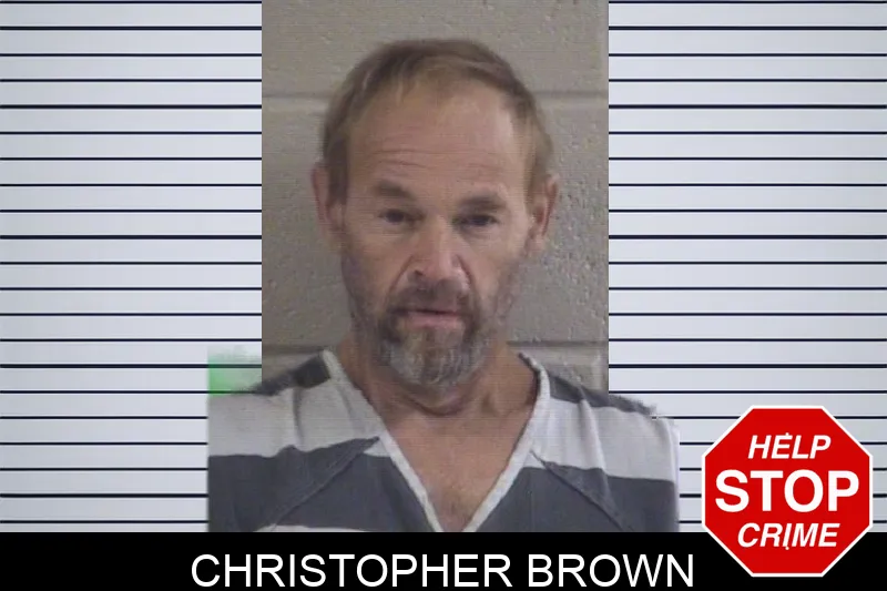 Christopher Brown mugshot