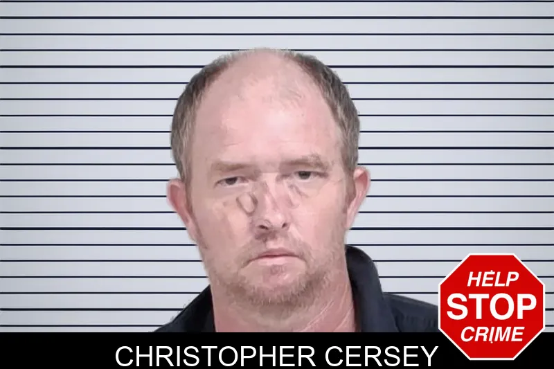 Christopher Cersey mugshot