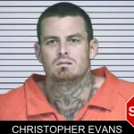 Christopher Evans mugshot