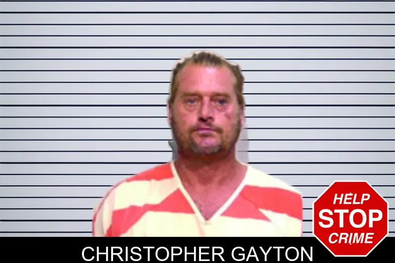 Christopher Gayton mugshot