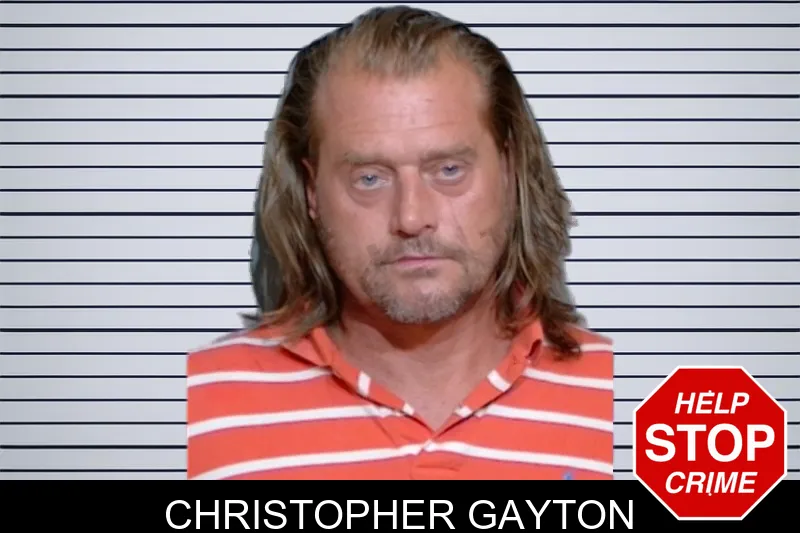 Christopher Gayton mugshot