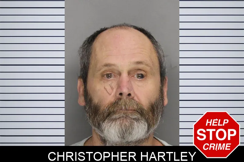 Christopher Hartley mugshot